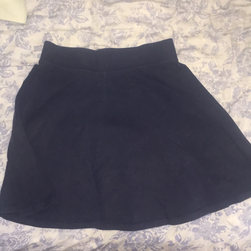 Basic navy skater skirt